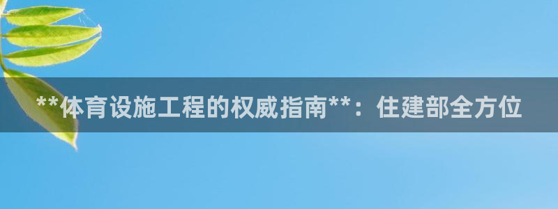 意昂3娱乐40996：**体育设施工程的权威指南**